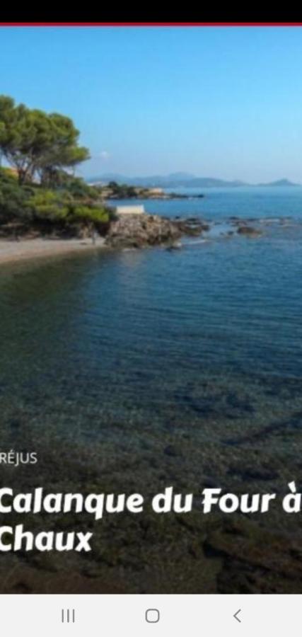 T2 Bord De Mer Avec Jardin Et Piscine Saint Aygulf Zewnętrze zdjęcie